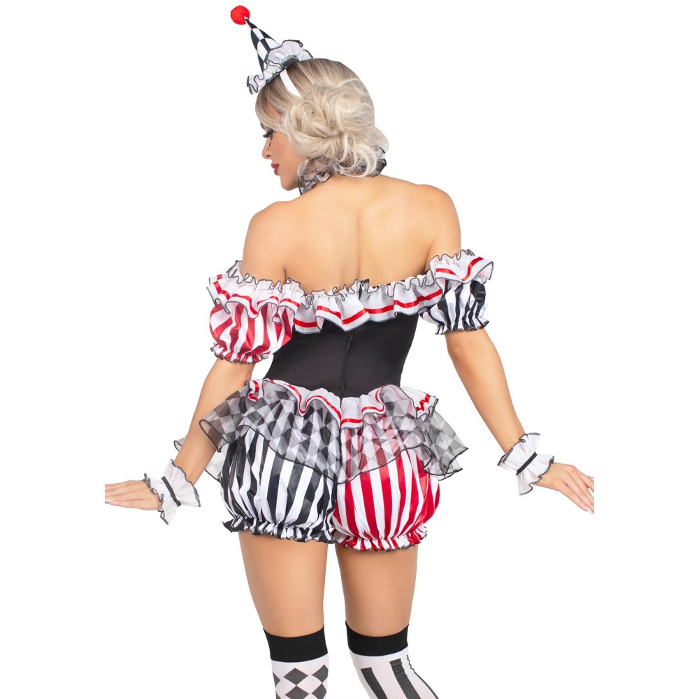 Leg Avenue - Darling Harlequin Kostüm - Mehrfarben